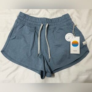 New Vuori Halo Performance 2.0 Shorts Sea Glass Heather Blue Women's X-Small XS